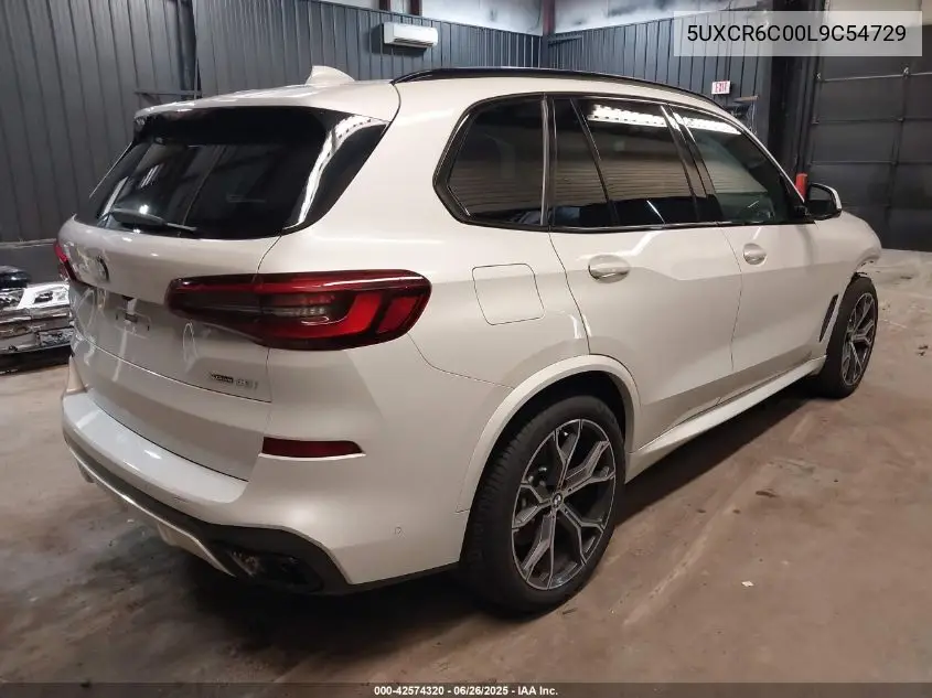 2020 BMW X5 xDrive40I VIN: 5UXCR6C00L9C54729 Lot: 42574320