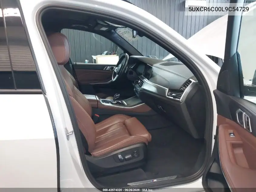 2020 BMW X5 xDrive40I VIN: 5UXCR6C00L9C54729 Lot: 42574320