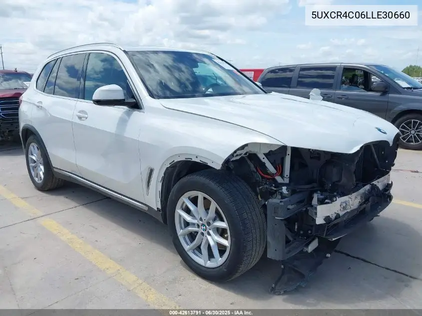 2020 BMW X5 Sdrive40I VIN: 5UXCR4C06LLE30660 Lot: 42613791