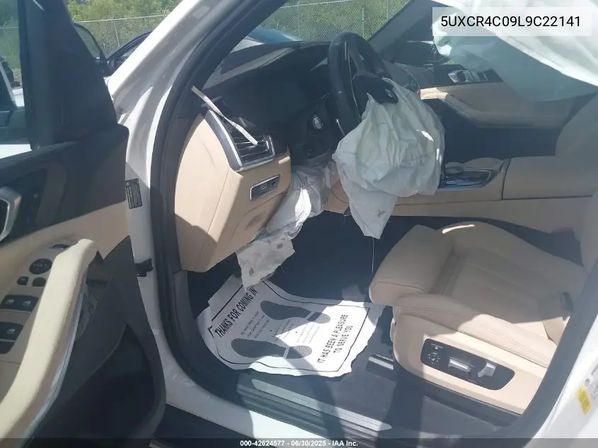 2020 BMW X5 Sdrive40I VIN: 5UXCR4C09L9C22141 Lot: 42624577
