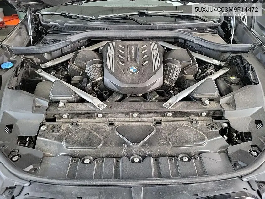 2021 BMW X5 M50I VIN: 5UXJU4C03M9F14472 Lot: 42626507