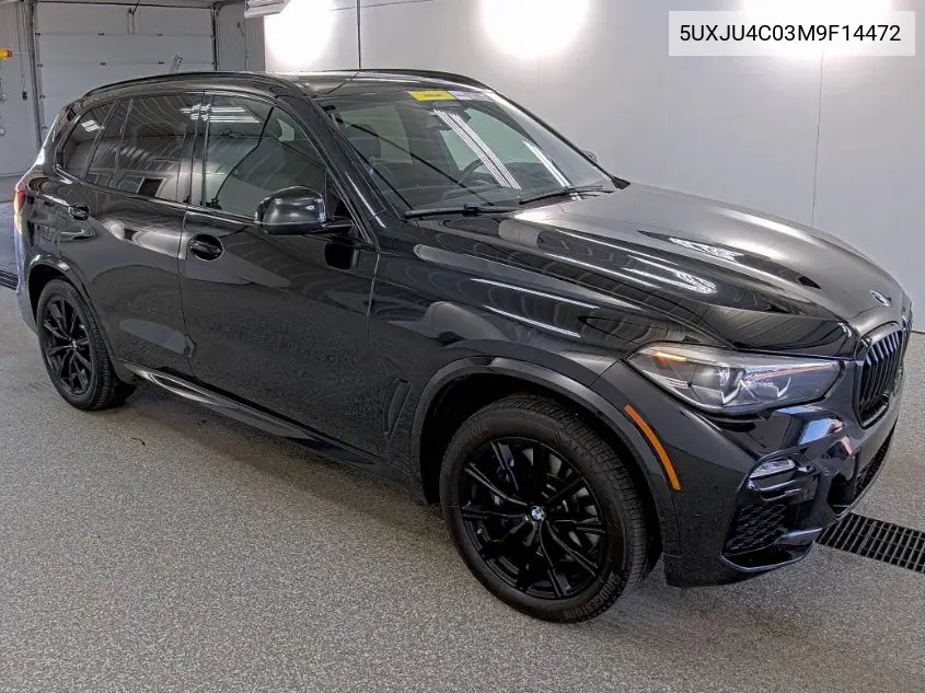 2021 BMW X5 M50I VIN: 5UXJU4C03M9F14472 Lot: 42626507