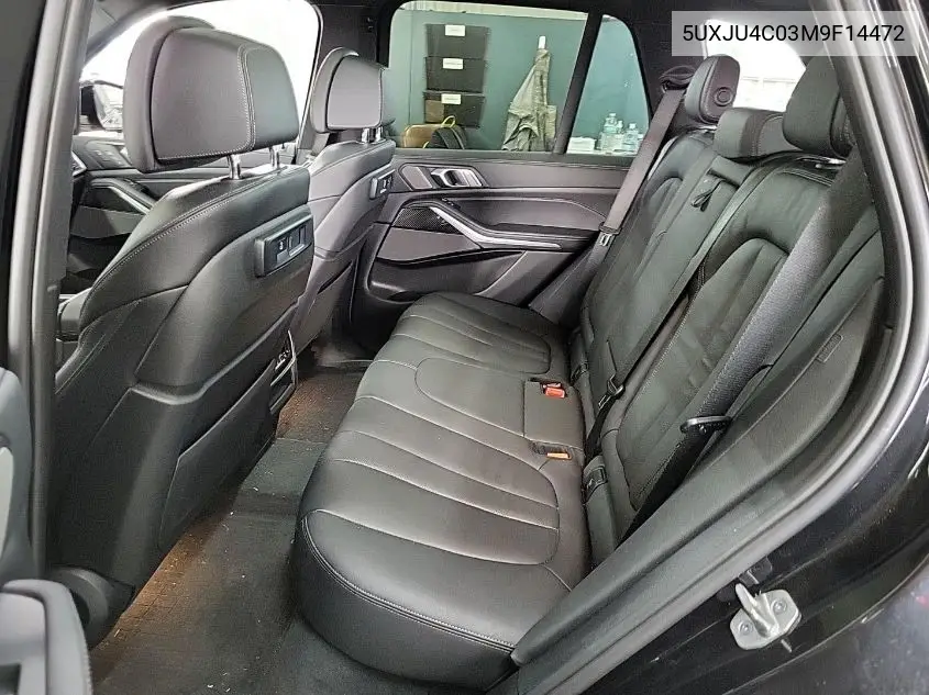 2021 BMW X5 M50I VIN: 5UXJU4C03M9F14472 Lot: 42626507
