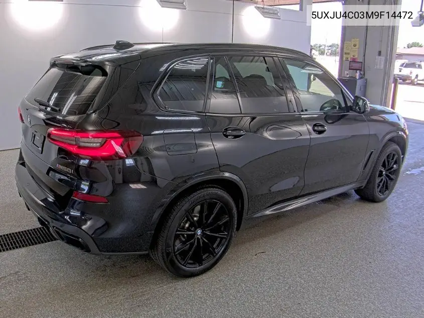 2021 BMW X5 M50I VIN: 5UXJU4C03M9F14472 Lot: 42626507