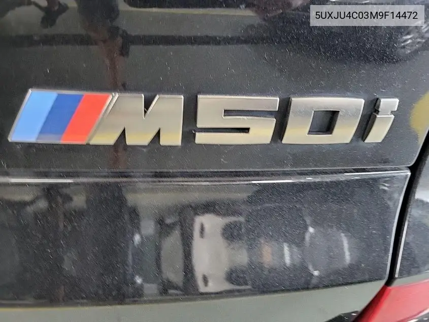 2021 BMW X5 M50I VIN: 5UXJU4C03M9F14472 Lot: 42626507