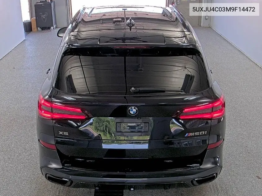 2021 BMW X5 M50I VIN: 5UXJU4C03M9F14472 Lot: 42626507