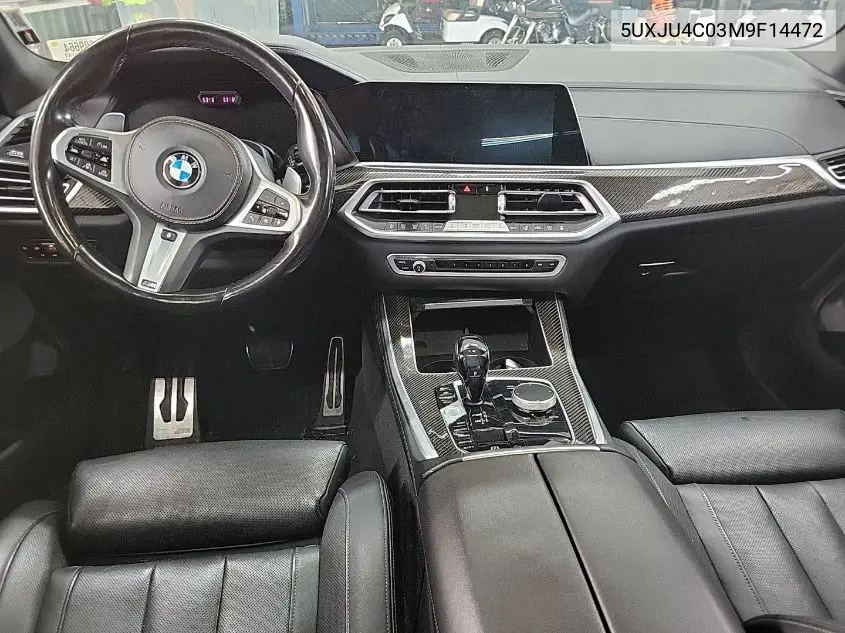 2021 BMW X5 M50I VIN: 5UXJU4C03M9F14472 Lot: 42626507