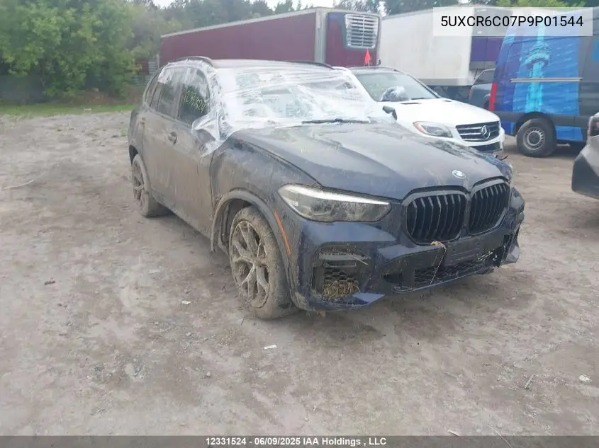 2023 BMW X5 xDrive40I VIN: 5UXCR6C07P9P01544 Lot: 12331524