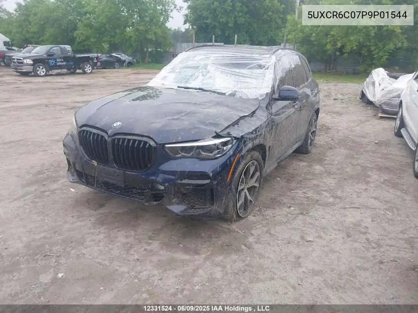 2023 BMW X5 xDrive40I VIN: 5UXCR6C07P9P01544 Lot: 12331524