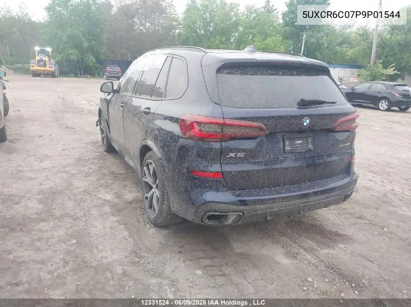 2023 BMW X5 xDrive40I VIN: 5UXCR6C07P9P01544 Lot: 12331524
