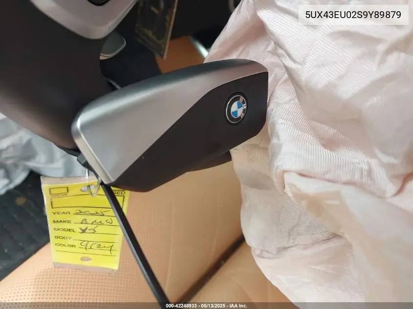 2025 BMW X5 Phev xDrive50E VIN: 5UX43EU02S9Y89879 Lot: 42248933