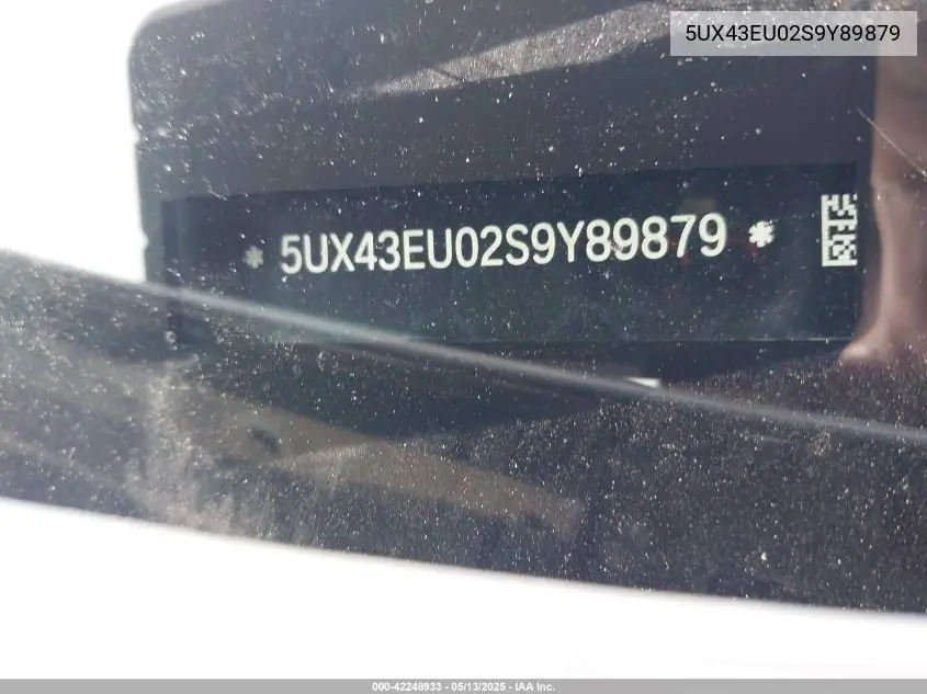 2025 BMW X5 Phev xDrive50E VIN: 5UX43EU02S9Y89879 Lot: 42248933