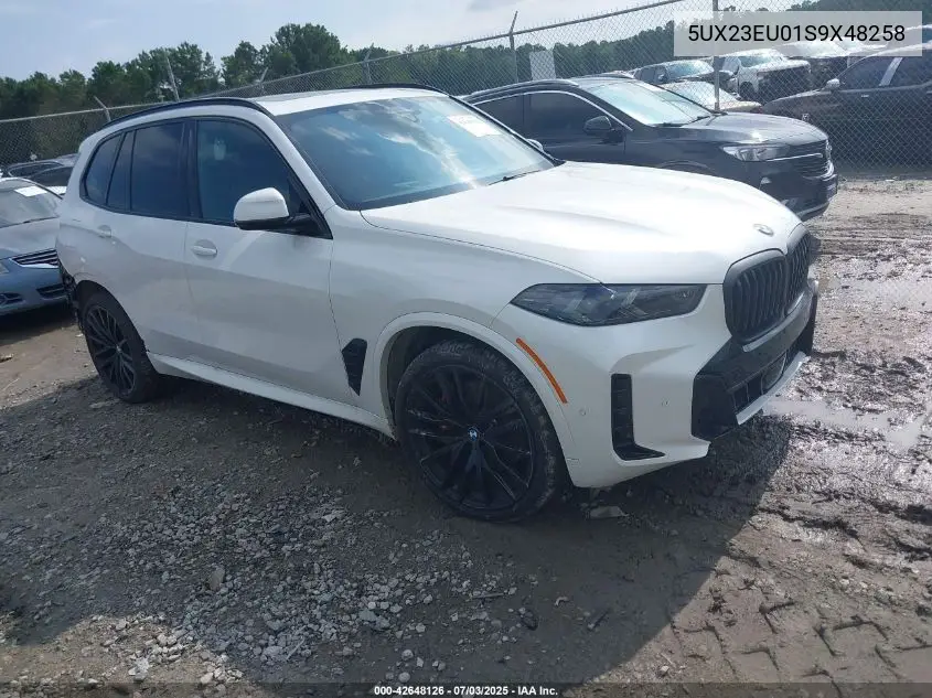 2025 BMW X5 xDrive40I VIN: 5UX23EU01S9X48258 Lot: 42648126