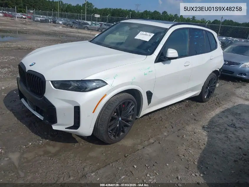 2025 BMW X5 xDrive40I VIN: 5UX23EU01S9X48258 Lot: 42648126