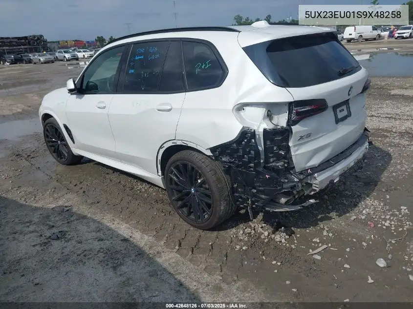 2025 BMW X5 xDrive40I VIN: 5UX23EU01S9X48258 Lot: 42648126
