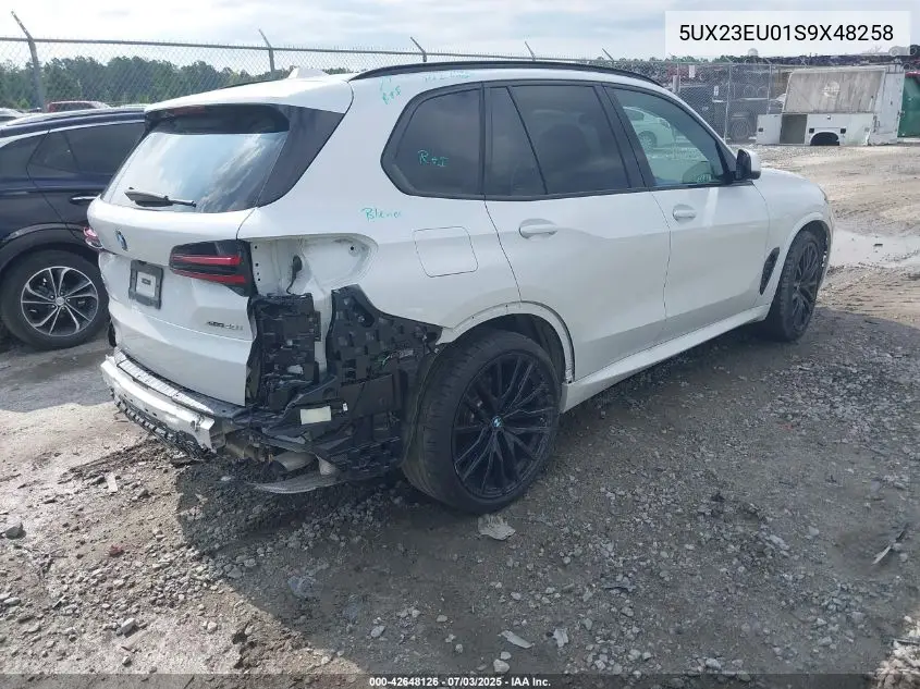 2025 BMW X5 xDrive40I VIN: 5UX23EU01S9X48258 Lot: 42648126