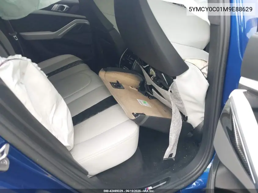 2021 BMW X6 M VIN: 5YMCY0C01M9E88629 Lot: 42469329