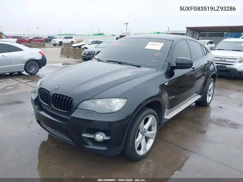 2009 BMW X6 xDrive50I VIN: 5UXFG83519LZ93286 Lot: 42086667