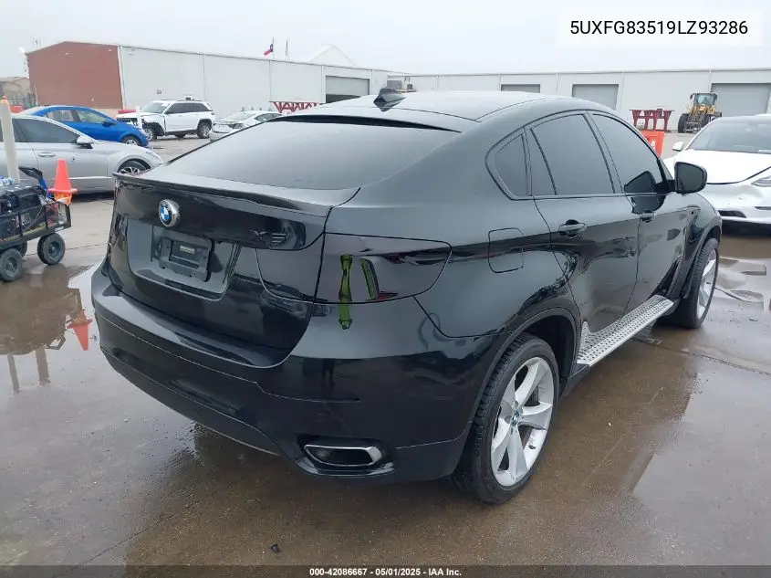 2009 BMW X6 xDrive50I VIN: 5UXFG83519LZ93286 Lot: 42086667