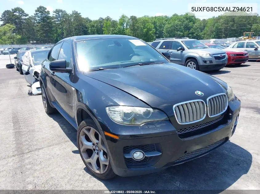 2010 BMW X6 xDrive50I VIN: 5UXFG8C5XALZ94621 Lot: 42218683