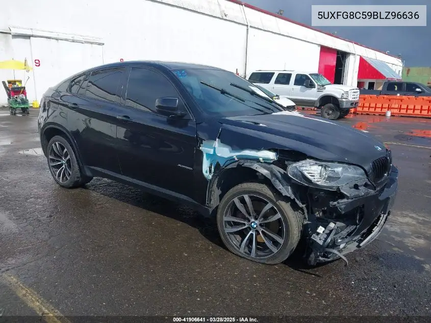 2011 BMW X6 xDrive50I VIN: 5UXFG8C59BLZ96636 Lot: 41906641