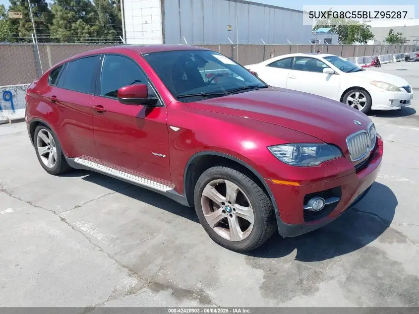 2011 BMW X6 xDrive50I VIN: 5UXFG8C55BLZ95287 Lot: 42420903