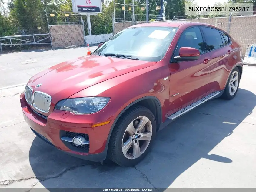 2011 BMW X6 xDrive50I VIN: 5UXFG8C55BLZ95287 Lot: 42420903