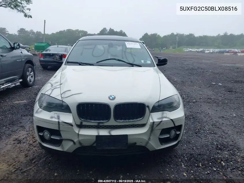2011 BMW X6 xDrive35I VIN: 5UXFG2C50BLX08516 Lot: 42507112