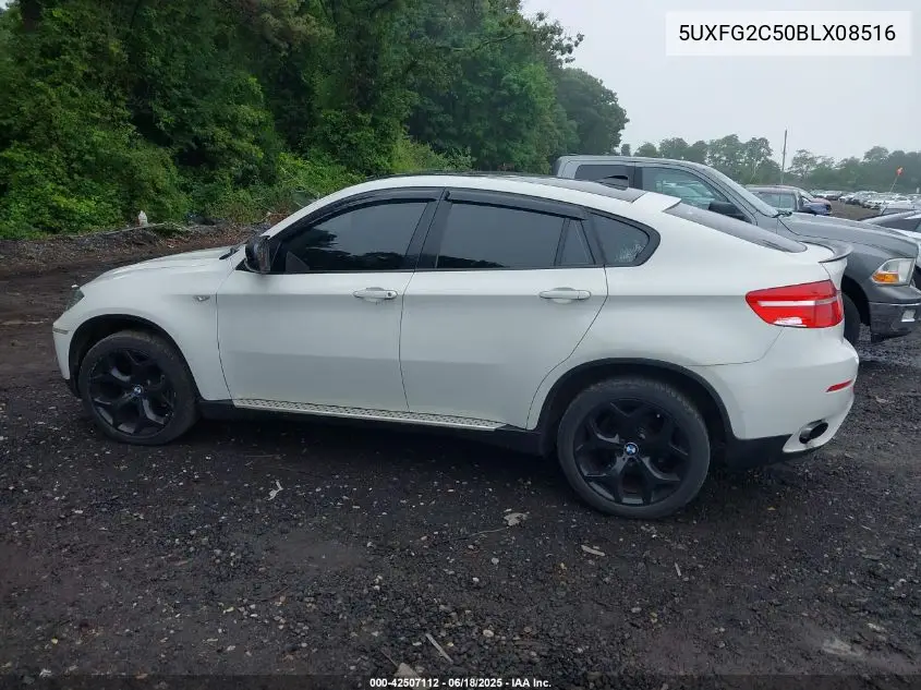 2011 BMW X6 xDrive35I VIN: 5UXFG2C50BLX08516 Lot: 42507112