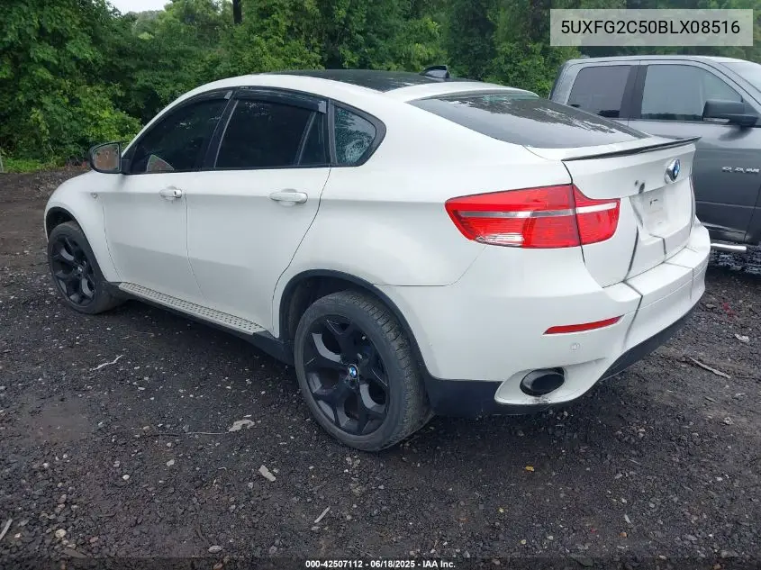 2011 BMW X6 xDrive35I VIN: 5UXFG2C50BLX08516 Lot: 42507112