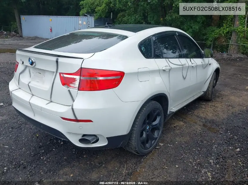 2011 BMW X6 xDrive35I VIN: 5UXFG2C50BLX08516 Lot: 42507112
