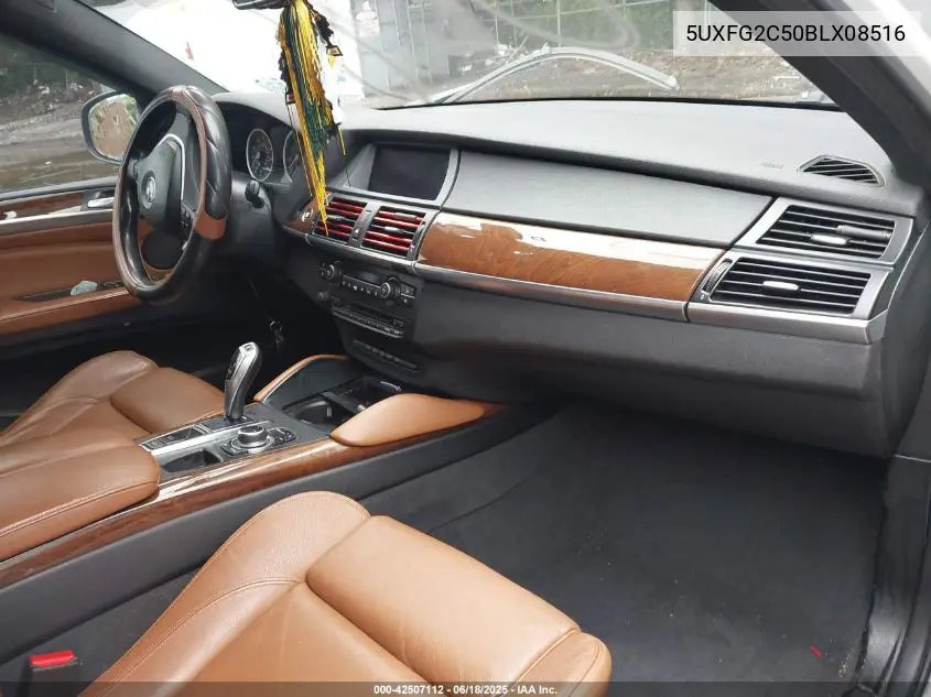 2011 BMW X6 xDrive35I VIN: 5UXFG2C50BLX08516 Lot: 42507112