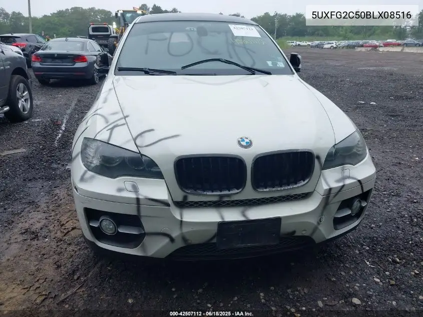 2011 BMW X6 xDrive35I VIN: 5UXFG2C50BLX08516 Lot: 42507112