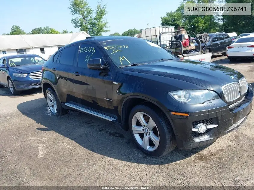 2011 BMW X6 xDrive50I VIN: 5UXFG8C56BLZ96741 Lot: 42527375
