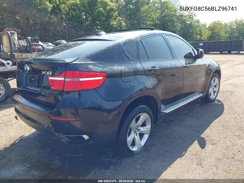 2011 BMW X6 xDrive50I VIN: 5UXFG8C56BLZ96741 Lot: 42527375