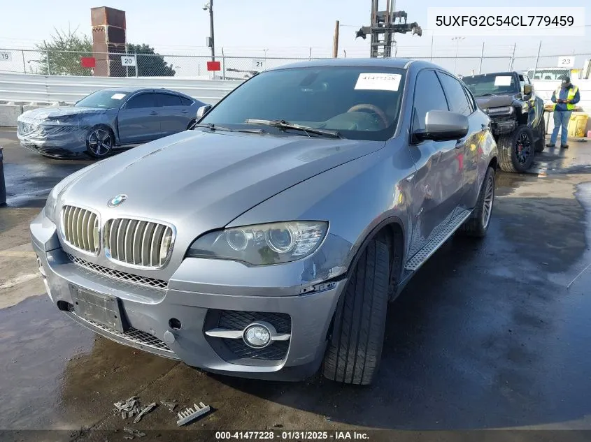 2012 BMW X6 xDrive35I VIN: 5UXFG2C54CL779459 Lot: 41477228