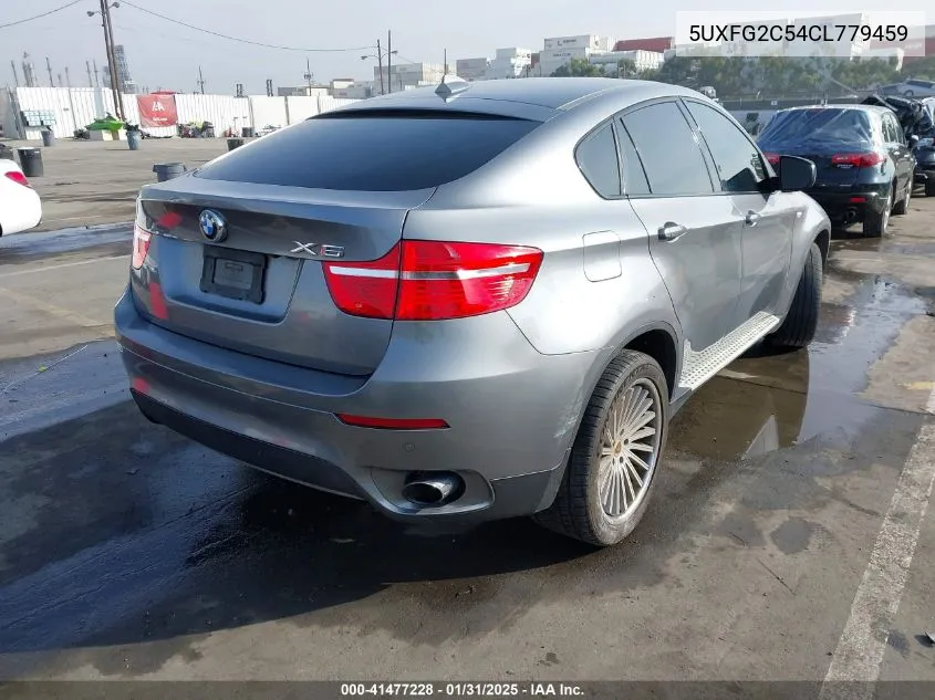 2012 BMW X6 xDrive35I VIN: 5UXFG2C54CL779459 Lot: 41477228