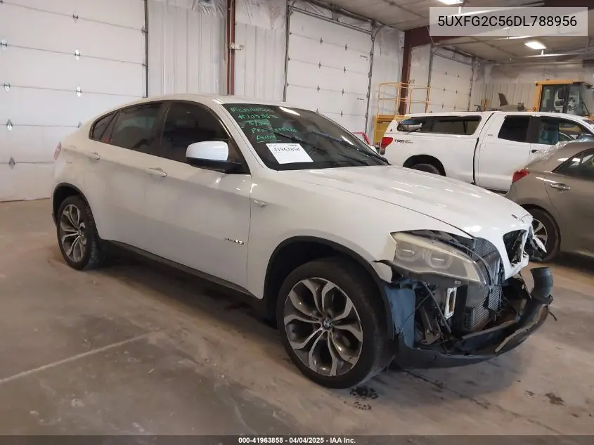 2013 BMW X6 xDrive35I VIN: 5UXFG2C56DL788956 Lot: 41963858