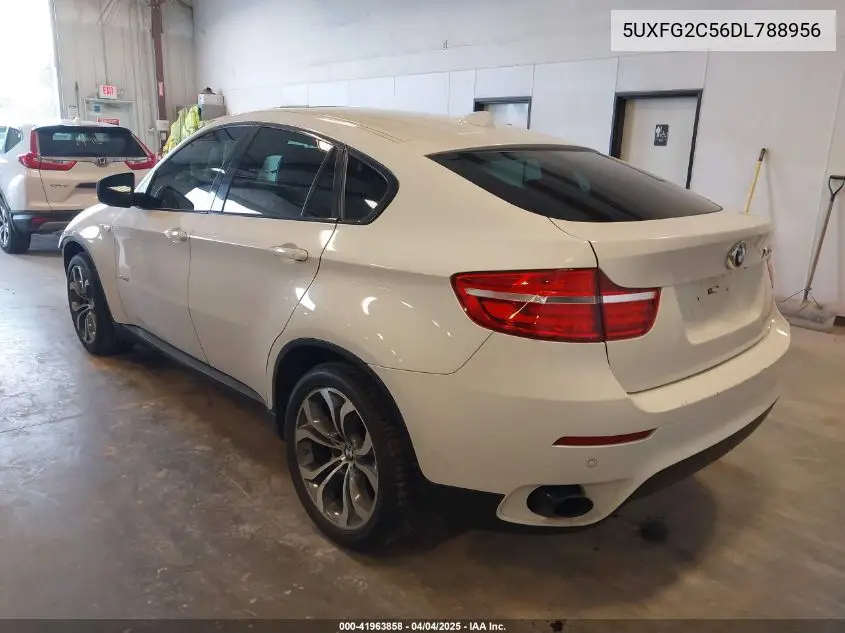 2013 BMW X6 xDrive35I VIN: 5UXFG2C56DL788956 Lot: 41963858
