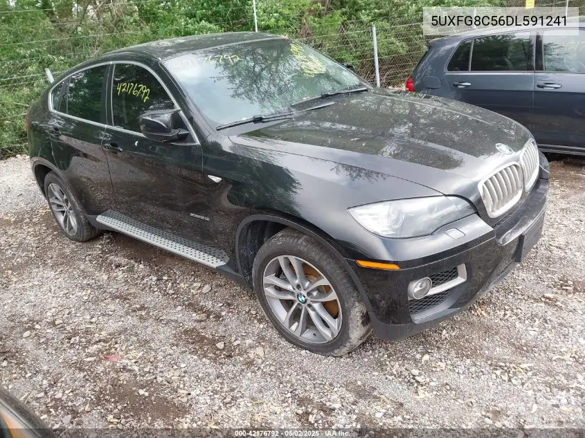 2013 BMW X6 xDrive50I VIN: 5UXFG8C56DL591241 Lot: 42176792
