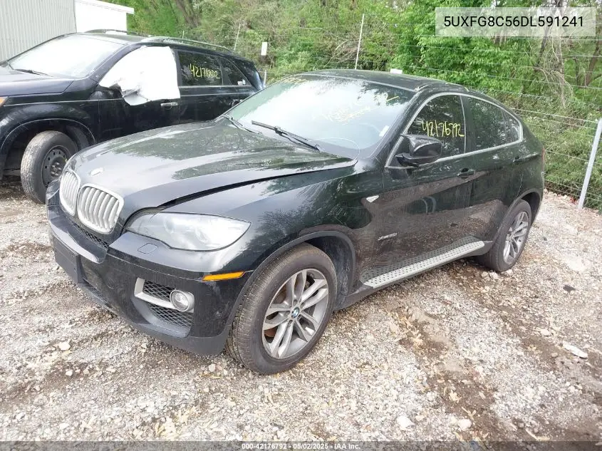 2013 BMW X6 xDrive50I VIN: 5UXFG8C56DL591241 Lot: 42176792