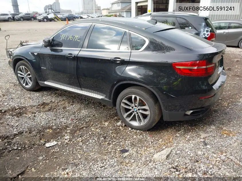 2013 BMW X6 xDrive50I VIN: 5UXFG8C56DL591241 Lot: 42176792