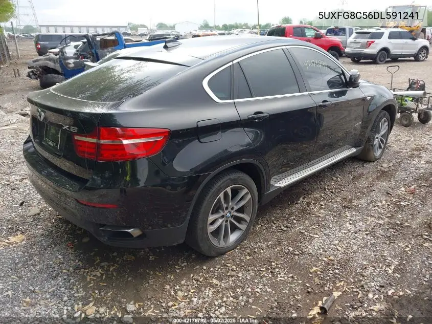 2013 BMW X6 xDrive50I VIN: 5UXFG8C56DL591241 Lot: 42176792