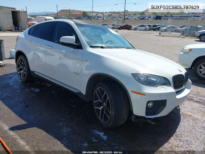 2013 BMW X6 xDrive35I VIN: 5UXFG2C58DL787629 Lot: 42447968