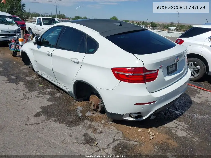 2013 BMW X6 xDrive35I VIN: 5UXFG2C58DL787629 Lot: 42447968
