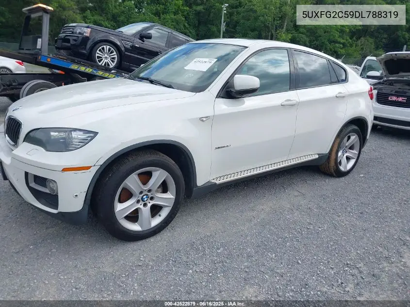 2013 BMW X6 xDrive35I VIN: 5UXFG2C59DL788319 Lot: 42522879