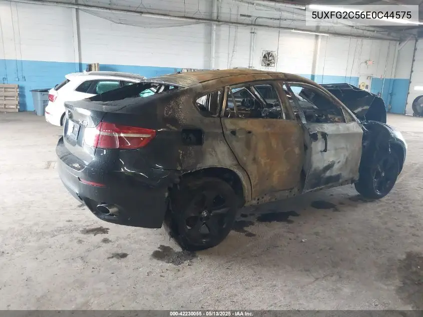 2014 BMW X6 xDrive35I VIN: 5UXFG2C56E0C44575 Lot: 42230055