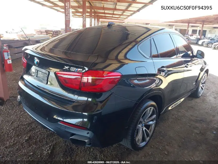 2015 BMW X6 xDrive50I VIN: 5UXKU6C50F0F94395 Lot: 42620569