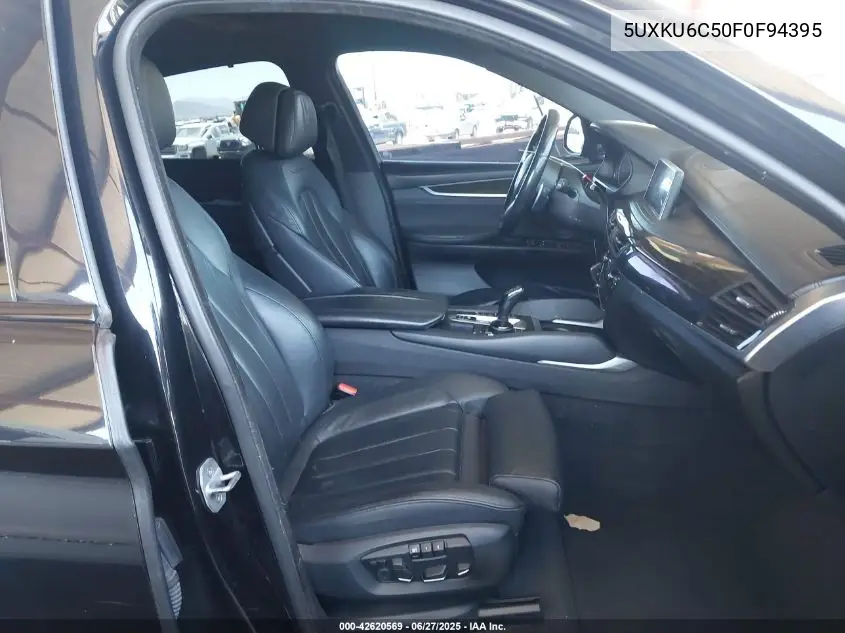 2015 BMW X6 xDrive50I VIN: 5UXKU6C50F0F94395 Lot: 42620569
