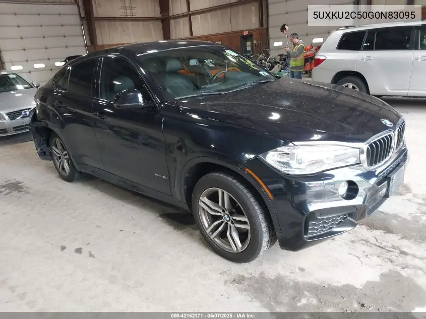 2016 BMW X6 xDrive35I VIN: 5UXKU2C50G0N83095 Lot: 42162171